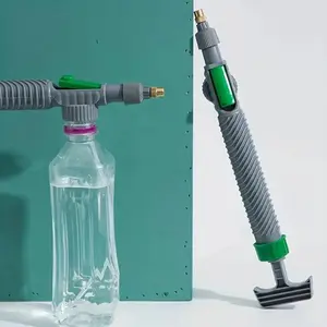 Bottle Sprayer, Manual High Pressure Air Pump Sprayer, Adjustable Drink Bottle Spray Head, Adjustable Nozzle, Garden Watering Tool, Garden Watering Sprinkler, Agriculture Tools, Household Items