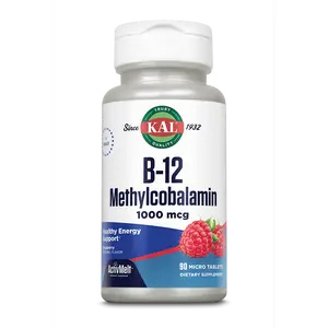 B-12 Methylcobalamin 1000 mcg ActivMelt® Instant Dissolve Tablets Raspberry