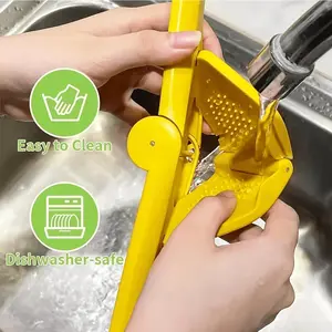 1/2pcs Multifunctional Manual Juicer Lemon Squeezer Multifunctional Manual Juice Press Fruit Juice Squeezer Clip Orange Juice Fruit Gadget Pulp-Separating Juicer Summer Cold Drink Use Essential Tool for Parties