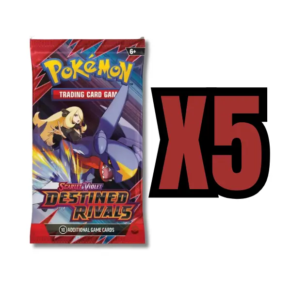 Destined Rivals - 5 Pokémon Booster Packs