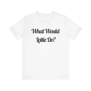 What Would Lottie Do? T-Shirt | Yellowjackets Inspired Shirt | Cult Aesthetic Horror Tee | Dark Feminine Vibes Casual Cotton
