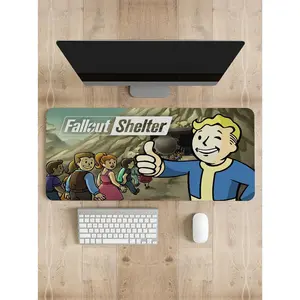 Fallout Gaming Mouse Pad: Personalized Desk Mat