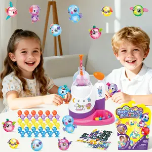 deAO  Balloon Craft Kit, Funny Balloons Inflator Toy (Accessory Refill Pack),  Creative Ballon Animals Making Kit, Birthday Gifts for Girls Boys, DIY Hands-On Arts and Crafts Activity, #Summer Vibes