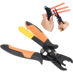 Push to Connect Fittings Disconnect Tool Air Line Removal Tool for 3/8", 1/2" (10-12mm) Pneumatic Air Hose Quick Connect Fittings Quick Release Pliers