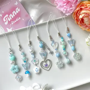 Blue Fairy Trendy Phone Charm Strap, Cute Phone Charm, Kpop keychain