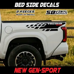 Toyota Tacoma New Gen TRD Bed Side Decals 2 Pieces 58 Vinyl Graphics Ready to Install