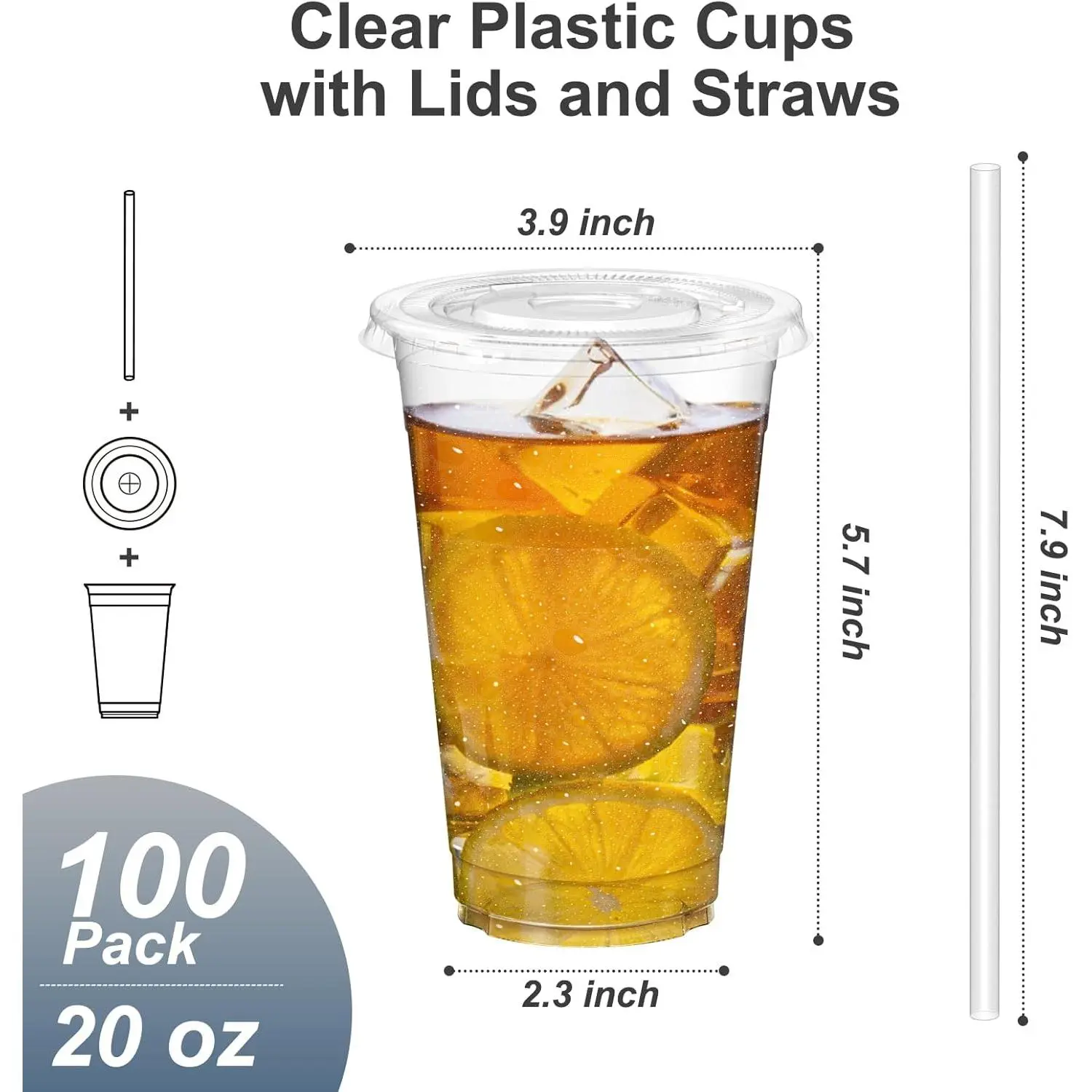 acrylic drink glass Khen Shatterproof Acrylic Ribbed Drinking Glasses Set