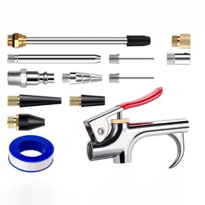 Air Blow-Gun Set, 13pcs/set Air Blow-Gun Accessories, Standard Quick Accessories Air Compressor Accessories, Power Tool Accessories