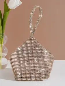 Banquet bag Champagne sparkling diamond small bag Alien bag Mine bag Handbag