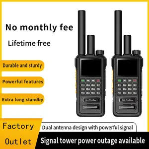 Dual mode communication walkie talkie global wireless intercom