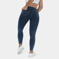 Washed Denim Navy Blue