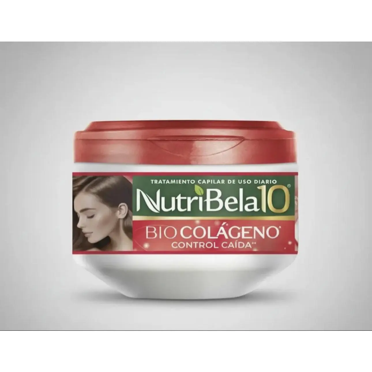 NutriBela10 Bio Collagen Daily Hair Treatment for Brighter Silkier Stronger Hair with 10 Recognized Ingredients