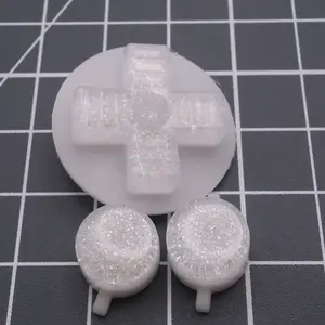 NES Custom Buttons Pearl White