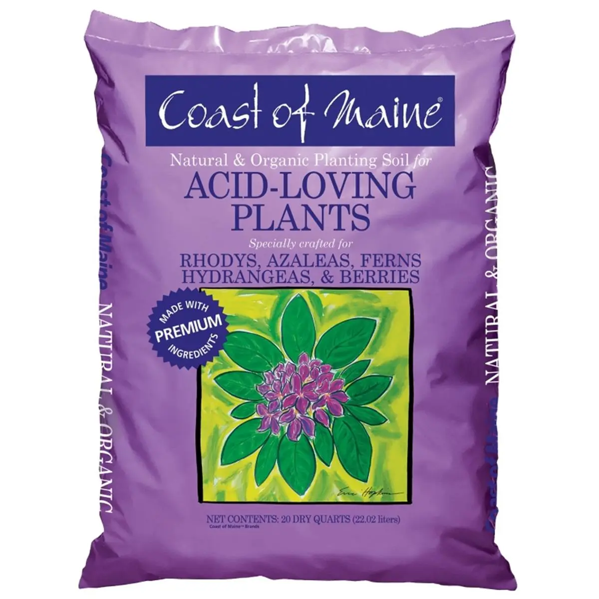 212 MAIN Acid-Loving Plant Mix, 20 qt Natural Organic Blend with Premium Ingredients, Peat Moss & Sphagnum Moss Activators, Home & Garden Revitalizer, Peat Moss Soil Activators
