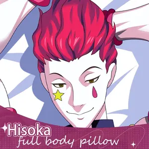 Anime Dakimakura Japanese Otaku Waifu Life Size Doublesided Print Hugging Body Pillov Cover HUNTER×HUNTER Hisoka