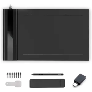 Drawing Tablet, S640 Digital Graphics Tablet, 6x4 Inch Ultra-Thin Portable OSU! Tablet, -Free Stylus for OSU!  and Teaching Online Classes,Support Windows  Linux Android OS