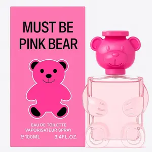 MUST BE PINK BEAR PERFUME - 3.4OZ - WOMEN'S FRAGRANCE