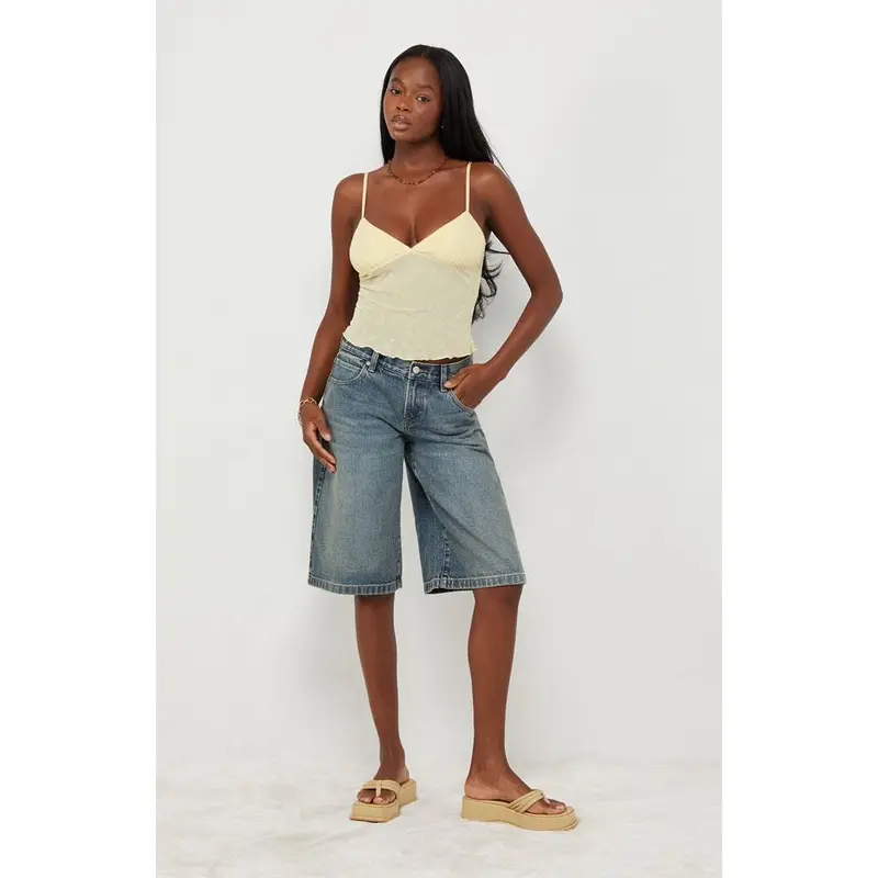 Your Favorite Women's Natalia Burnout Lace Tank Top