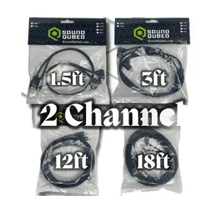 SoundQubed Twisted OFC 2-Channel RCA 1.5-18ft