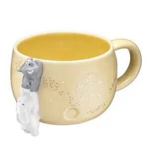 New Starbucks Taiwan 2022 Moon Festival Collection Moon Thief Mug 12oz Drinkware