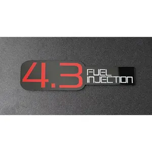 Fuel Injection Emblems Modern and Retro Styled great for Engine Swaps