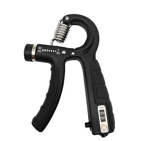 Men's counting hand gripper professional adjustable rubber coating hand gripper hand strength arm muscle hand strength exerciser boyfriend gift