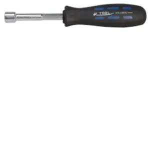 K Tool International  Metric Nutdriver 10Mm X 75 Soft-Grip Handle