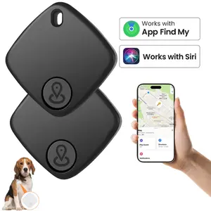 2-Pack Smart Tag GPS Tracker, Wireless Positioning Tracker, Tracker Items and Key Finder (iOS Only), Compatible with Find My App, Smart Item Locator for Keys, Bags, Luggage, Pets