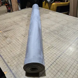 Gray Stretch Suede Headliner Foam Back Material 60" wide