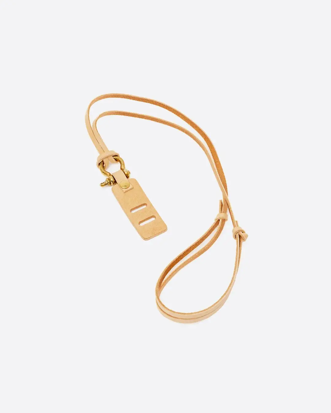 G.o.D. Sunglass Strap Leather Natural
