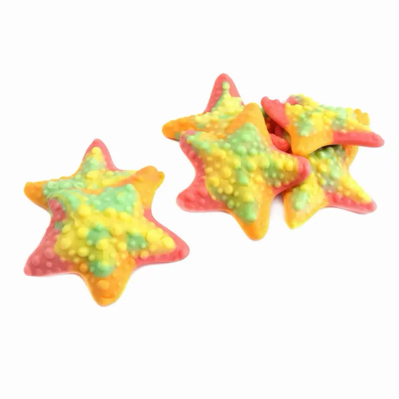 Tropical Starfish Gummy Shape Candy - 1lb bag