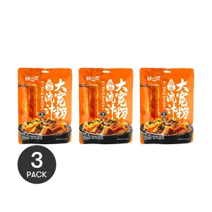 3Packs TianXiaoHua Wide Vermicelli Noodles with Sesame Sauce - Packaging May Vary, 9.45oz/Pack
