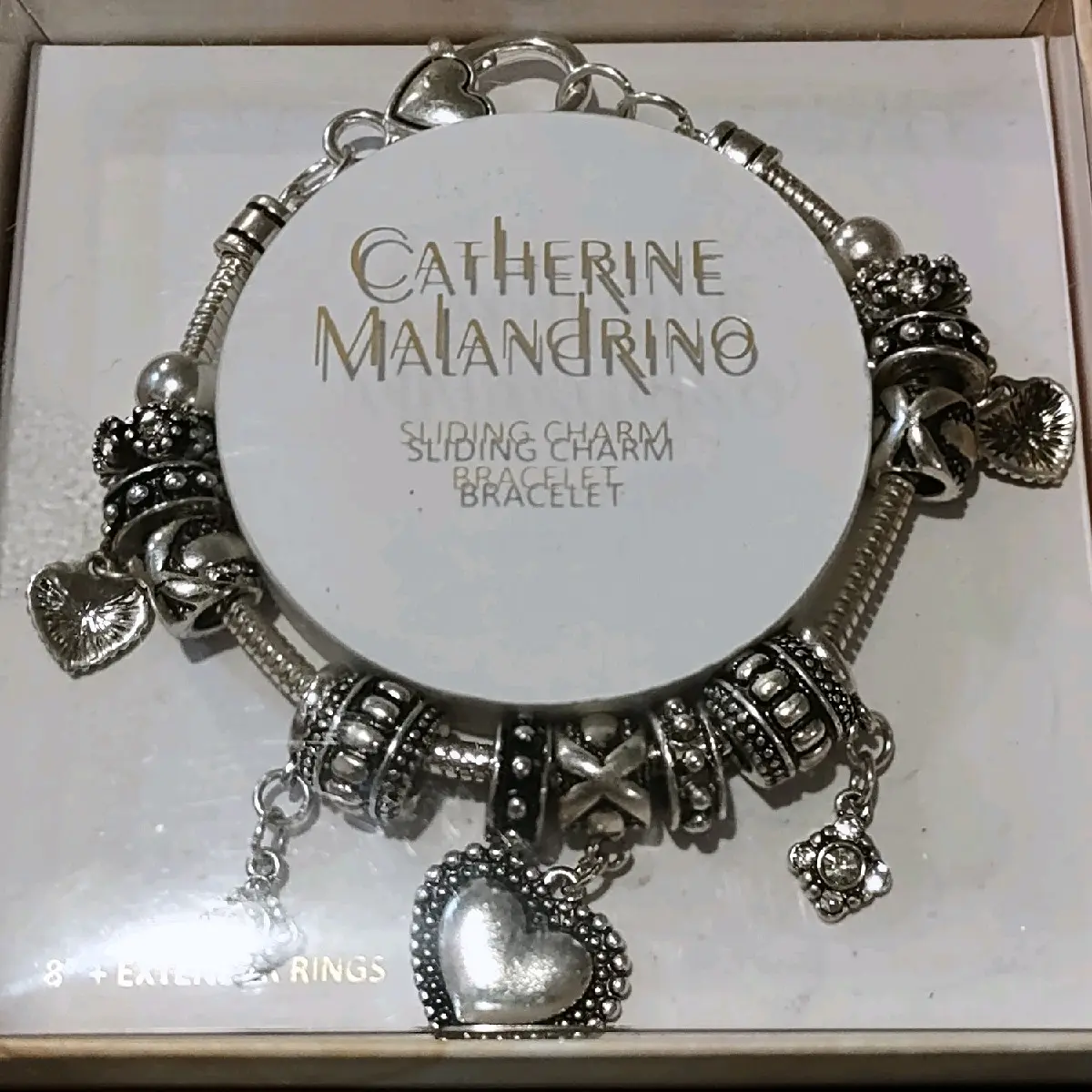 Stainless Steel Charm Bracelet