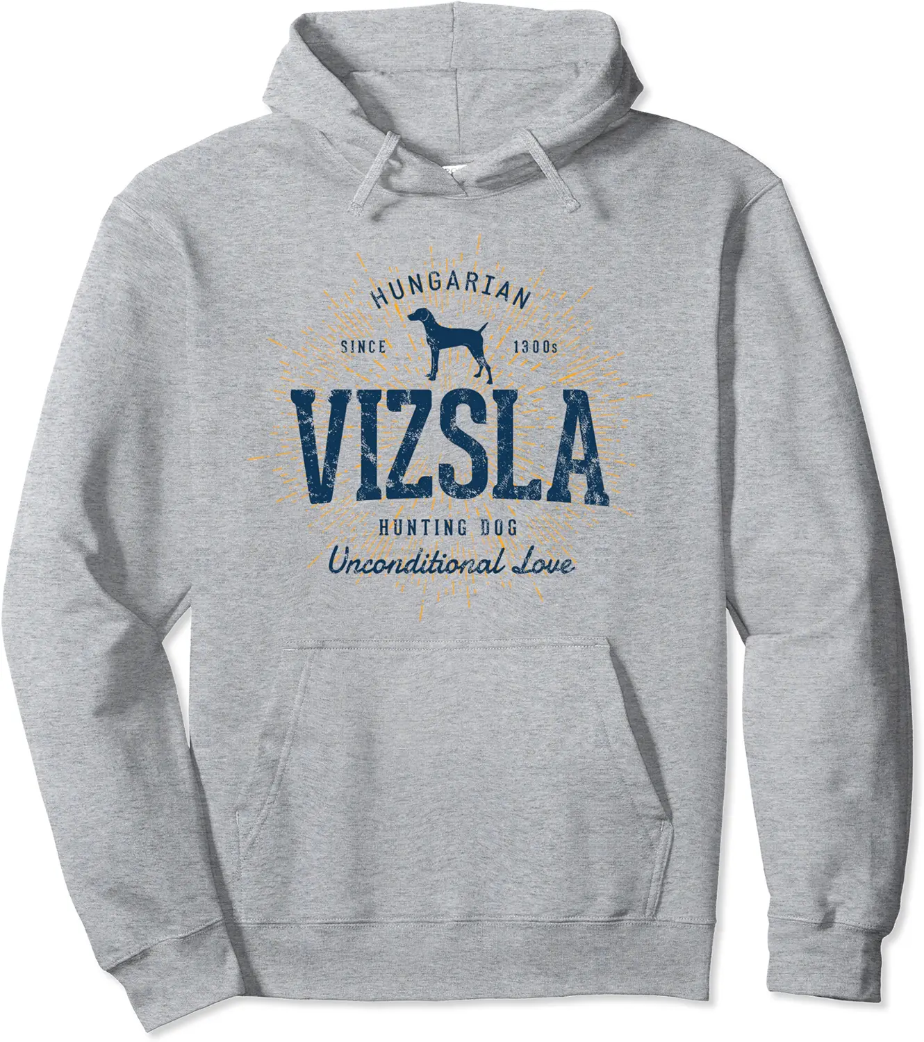 Retro Vintage Vizsla Pullover Hoodie - Rubencordov Shop 70B08GLKT2RZ