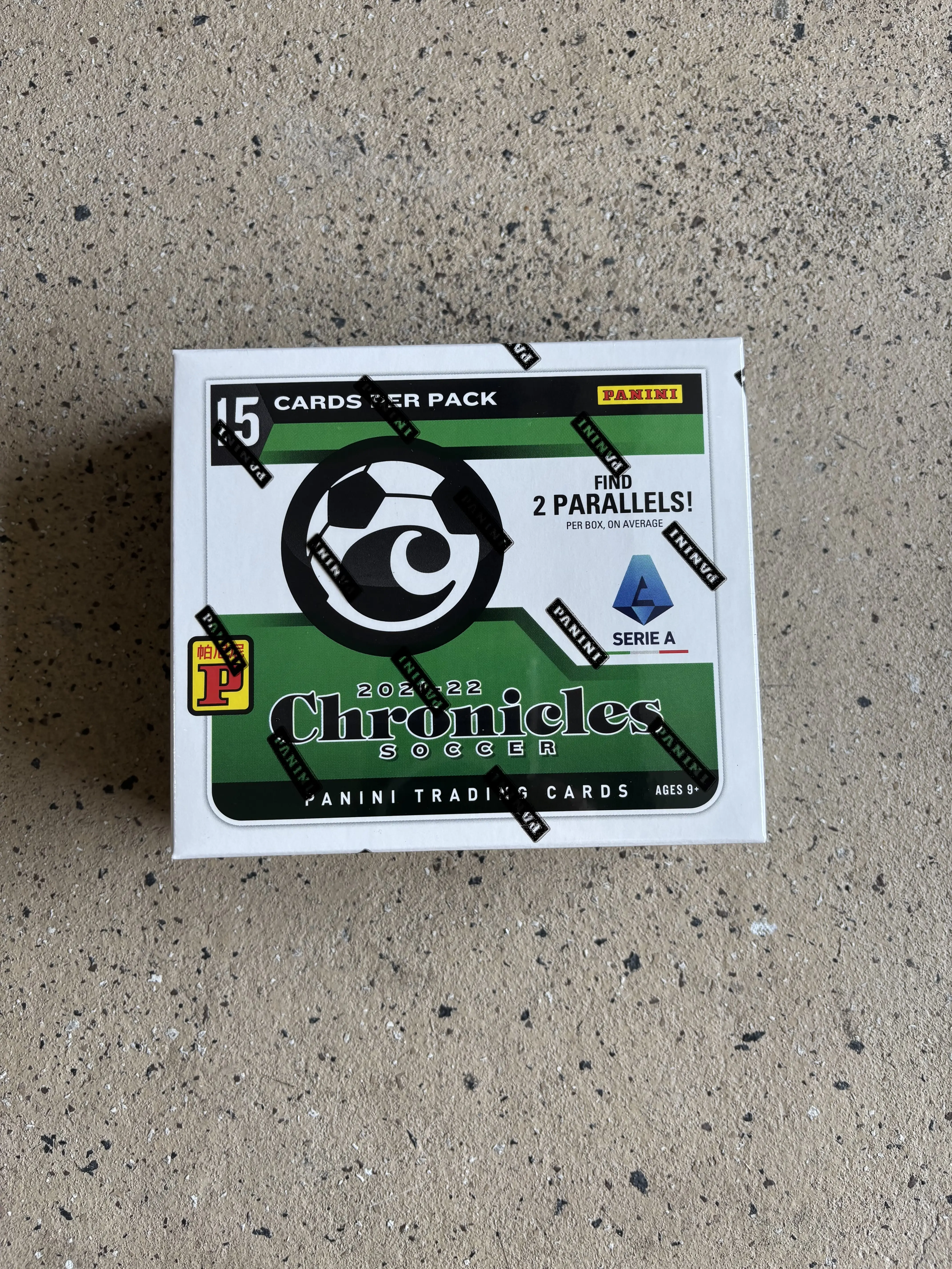 2021-22 Panini Chronicles Asia TMALL SERIE A Soccer BOX