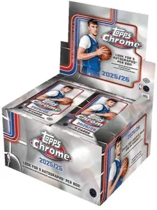 2025-26 Topps Chrome NBA Jumbo Hobby Box (Ripped)