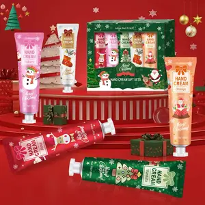 10-count Christmas Hand Cream Set - Deep Hydration, Long-lasting Fragrance, Creamy Texture