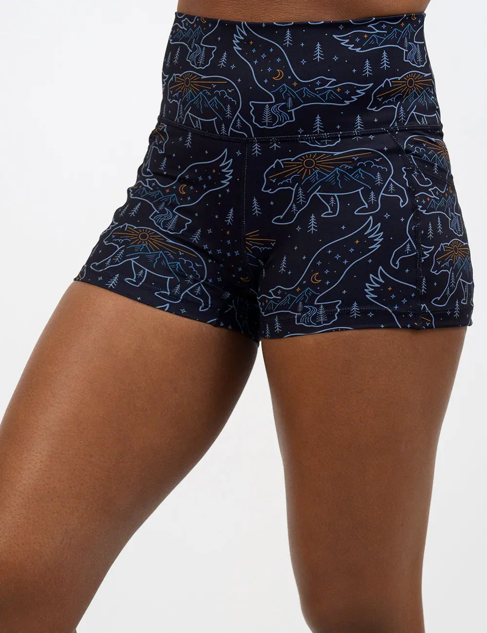 CVG Shorts Wilderness Compression Gym