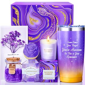 BodyRefresh Birthday Gifts for Women Self Care Gifts for Her, Gift Baskets Care Package Gift Set Get Well Soon Gift for Women Happy Birthday Gift Ideas Spa Set for Adult Grandma Wife