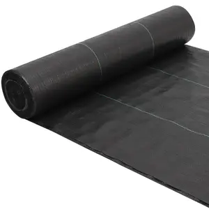 【GARVEE】Weed Barrier Fabric 3.2oz 6 * 300ft, High Density Landscape Fabric, 3.2O Weed Block Gardening Ground Cover Mat, Woven Geotextile Fabric for Underlayment, Driveway Fabric