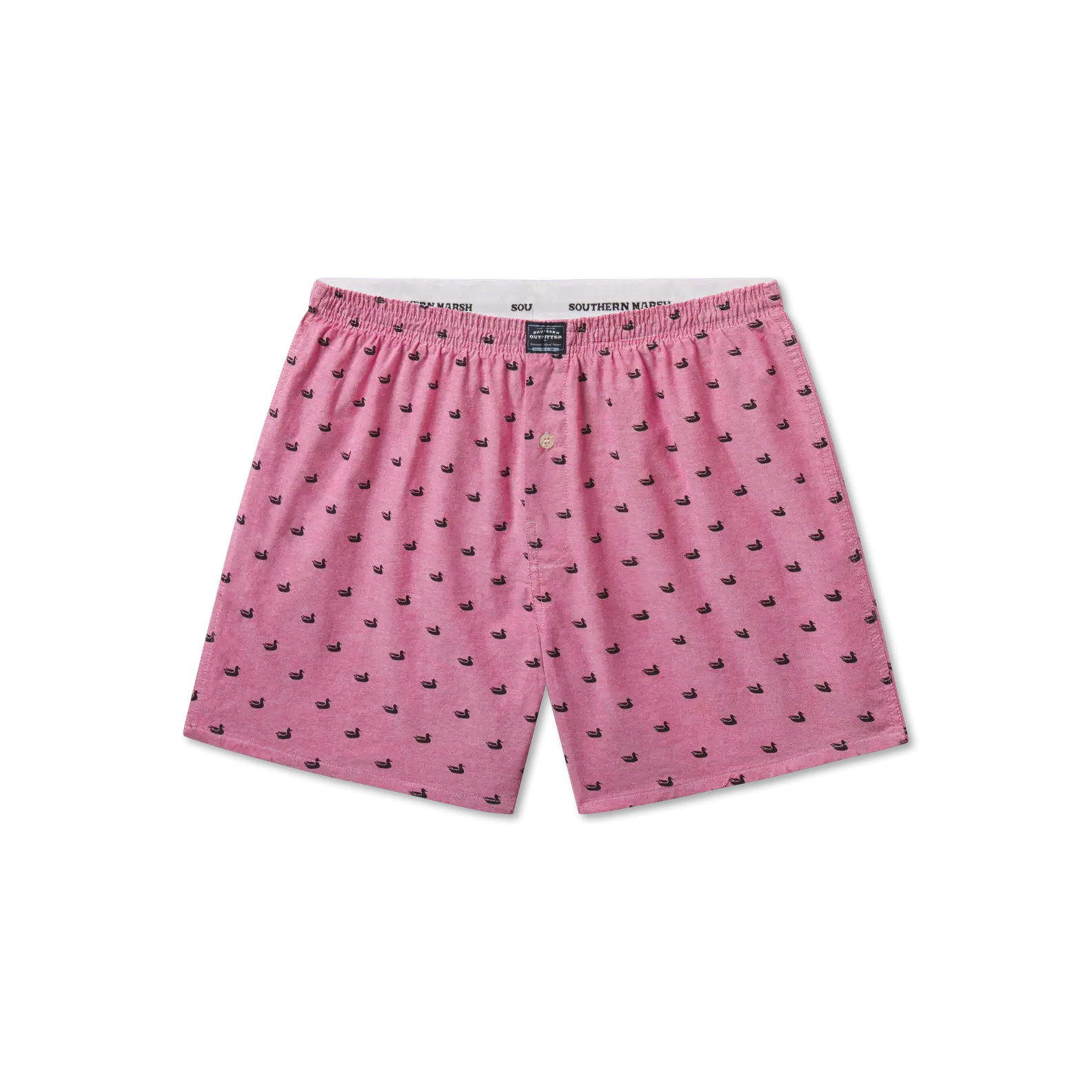 Red with Black Ducks