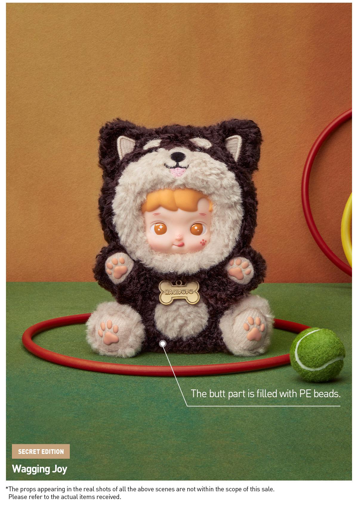 [POP NOW]POP MART HACIPUPU Take Me Home Series - Vinyl Plush Pendant Blind Box, Whole Set
