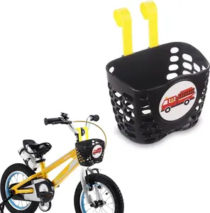 MINI-FACTORY Kid's Bike Basket - Cute Fire Truck Pattern for Boys - Easy to Install - Durable Material - Great Gift Idea