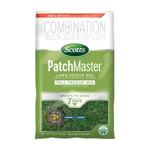 Patchmaster 7693187 Tall Fescue Lawn Repair Seed Mix, 10 lbs