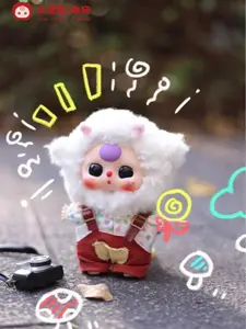 BabyThree Cutie Plush Toy Doll ，Bunny Plush Dolls，Soft Furry Collectibles，