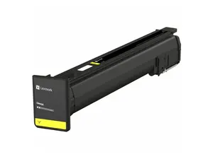 Lexmark Original High Yield Laser Toner Cartridge Return Program Yellow 1 Pack
