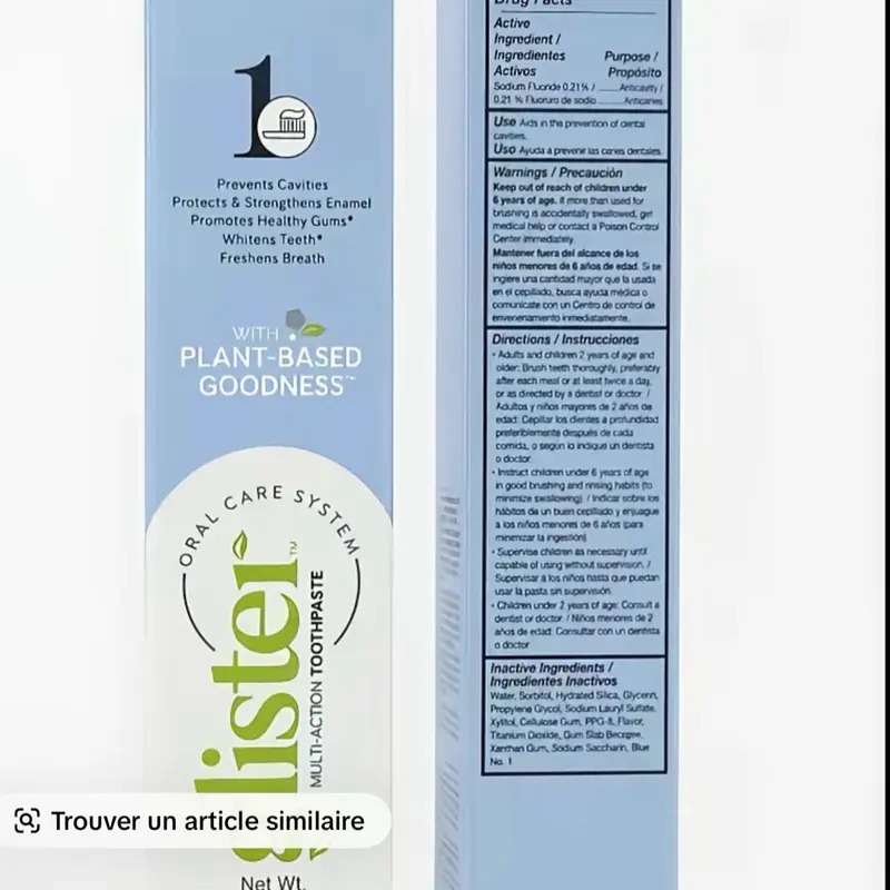 Glister Multi-Action Fluoride Toothpaste – Daily Oral Care