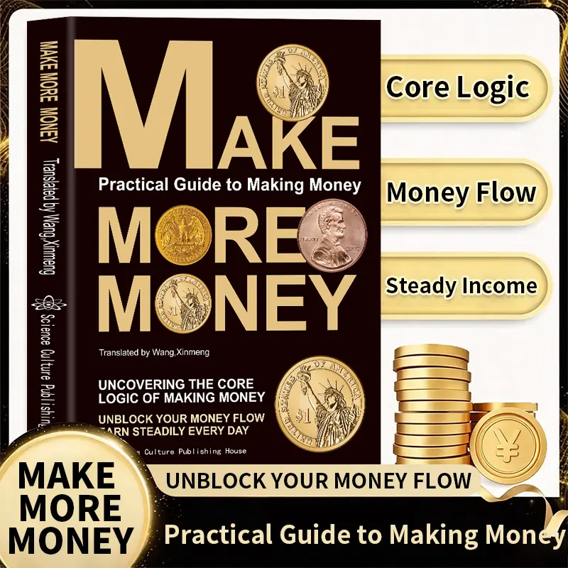 【WLF Books】Earn More Money: A Practical Guide to Financial Literacy, Budgeting, Saving, Investing, and Building Better Money Habits