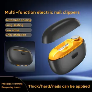 Electric Nail Clippers Automatic Trimmer, Suitable for Seniors and Kids, Handicapped Users Essential, No Splashing, Safe for Hands