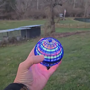 Galaxy Anti-Gravity Boomerang Ball Hover Orb LED Fly Spinners for All Ages Cool Indoor Outdoor Toys for 6-12 Year Olds & Teens Safe Durable Parent Child Flying Ball， gift choices, party toys, cool gifts, family fun, Christmas gifts